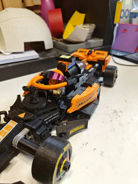 McLaren F1 Lego Speed Car – Mô hình in 3D (Replica set 76919) - Image 4