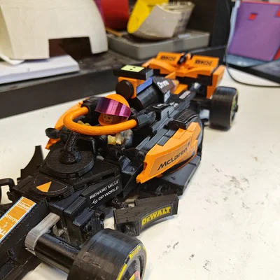 McLaren F1 Lego Speed Car – Mô hình in 3D (Replica set 76919)