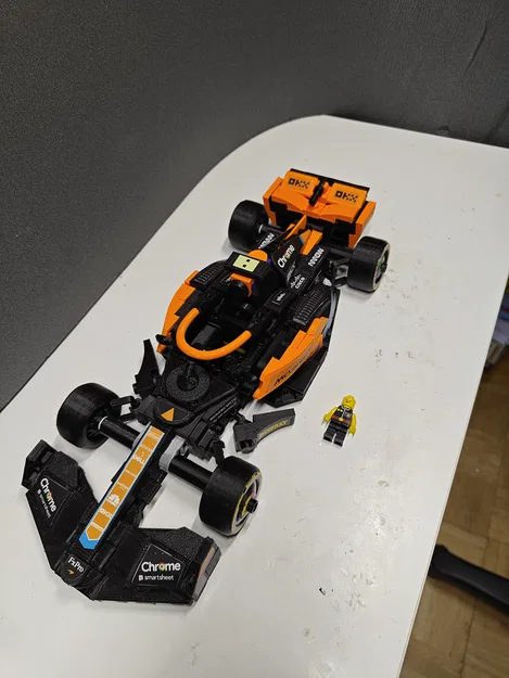 McLaren F1 Lego Speed Car – Mô hình in 3D (Replica set 76919) - Image 7