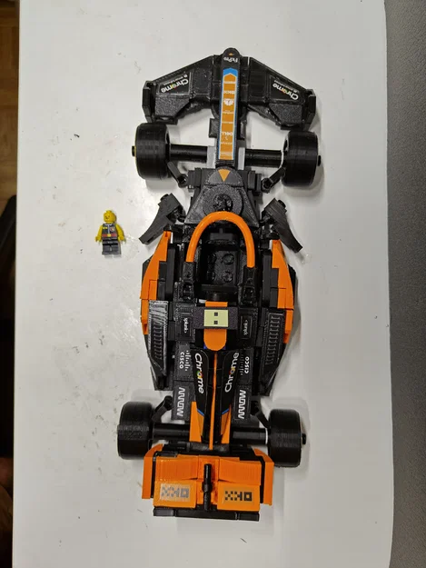 McLaren F1 Lego Speed Car – Mô hình in 3D (Replica set 76919) - Image 8