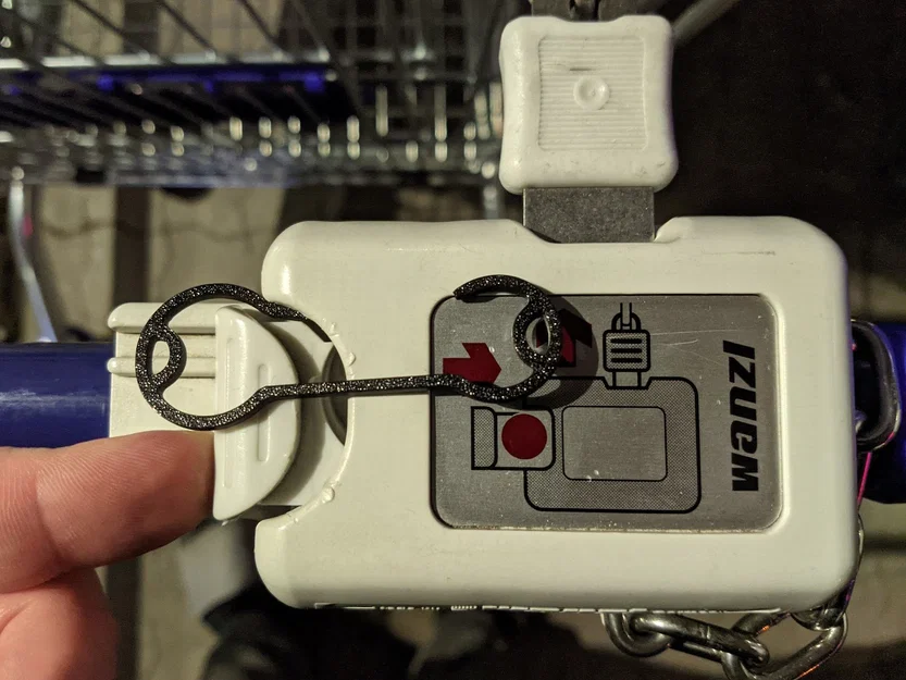 Universal Trolley Coin v1 – Dụng cụ mở khóa xe đẩy/shopping cart - Image 2