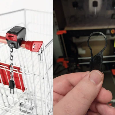 Universal Trolley Coin v2 – Dụng cụ móc khóa mở khóa xe đẩy không cần xu