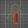 Universal Trolley Coin v2 – Dụng cụ móc khóa mở khóa xe đẩy không cần xu - Thumbnail 7