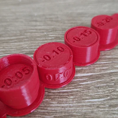 TEST DE TOLERANCIAS Control 3D