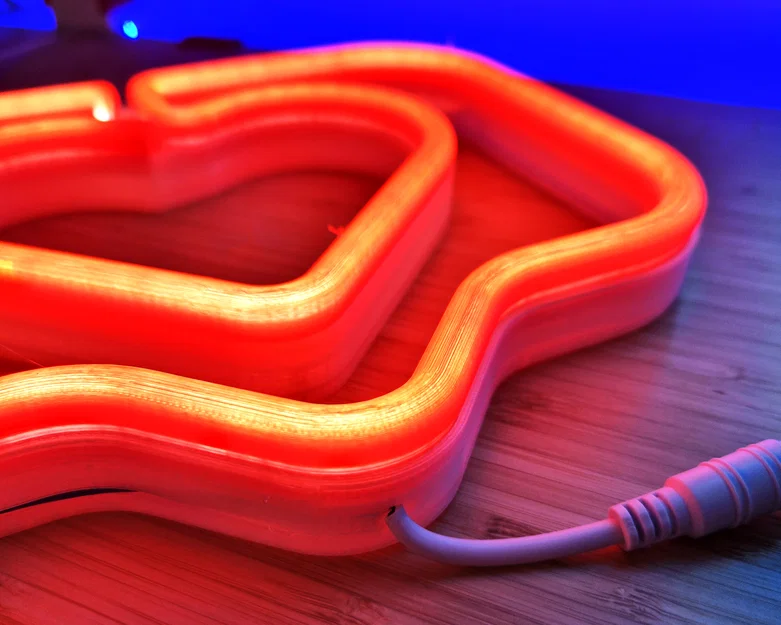 Đế làm bảng hiệu hiệu ứng neon (Base carteles efecto neón) - Image 2