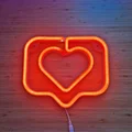 Corazón Instagram | Bảng Neon Trái Tim - Thumbnail 1
