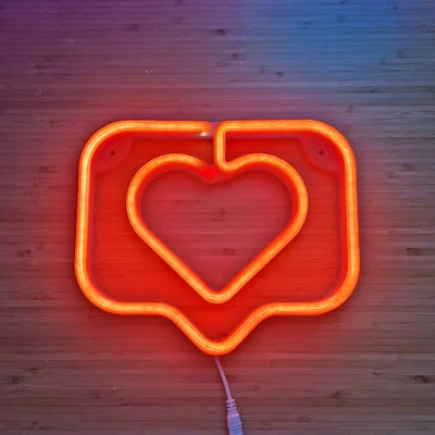 Corazón Instagram | Bảng Neon Trái Tim