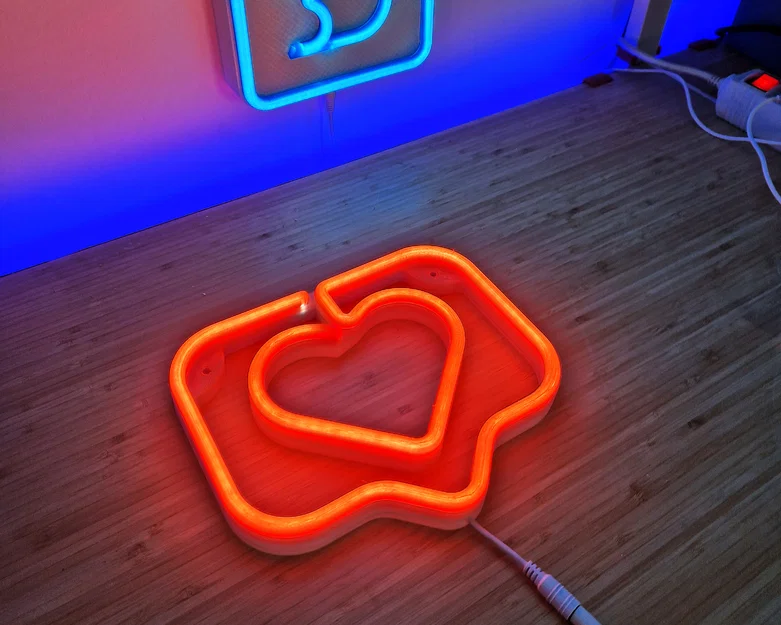 Corazón Instagram | Bảng Neon Trái Tim - Image 3