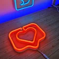 Corazón Instagram | Bảng Neon Trái Tim - Thumbnail 3
