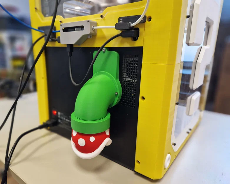 Bambu Lab P1P Mod vỏ khối Super Mario 2.0 (Carcasa) - Image 3