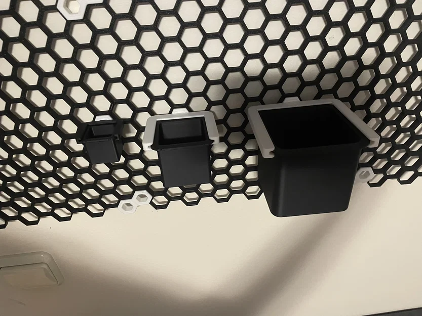 HSW Buckets/Boxes tháo rời (vuông) | Honeycomb Storage Wall - Image 4