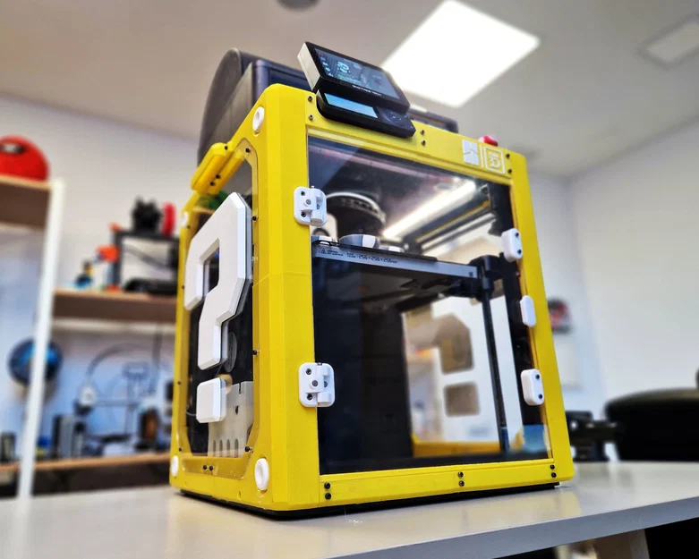 Bambu Lab P1P Mod vỏ khối Super Mario 2.0 (Carcasa) - Image 8