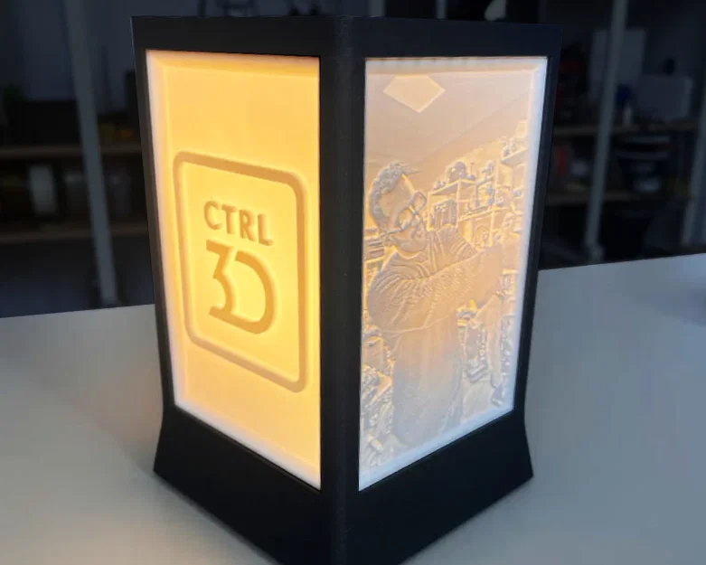 Đèn Litophane (Lámpara para Litofanías / Litophane Lamp) - Image 1