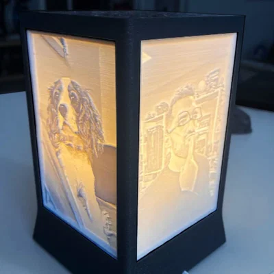 Đèn Litophane (Lámpara para Litofanías / Litophane Lamp)