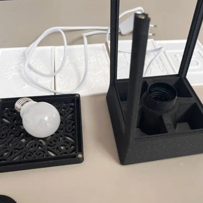 Đèn Litophane (Lámpara para Litofanías / Litophane Lamp)