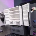 Tủ Lạnh Mini (Miniature Fridge) tỉ lệ 1:7 kiểu side-by-side - Thumbnail 10