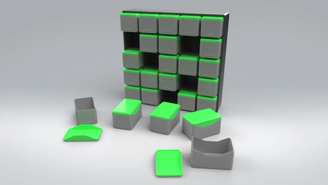 Organizer/Storage Box - Solution – Hộp sắp xếp/lưu trữ - Image 1