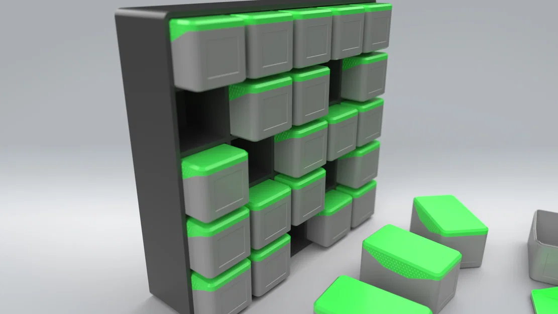 Organizer/Storage Box - Solution – Hộp sắp xếp/lưu trữ - Image 5