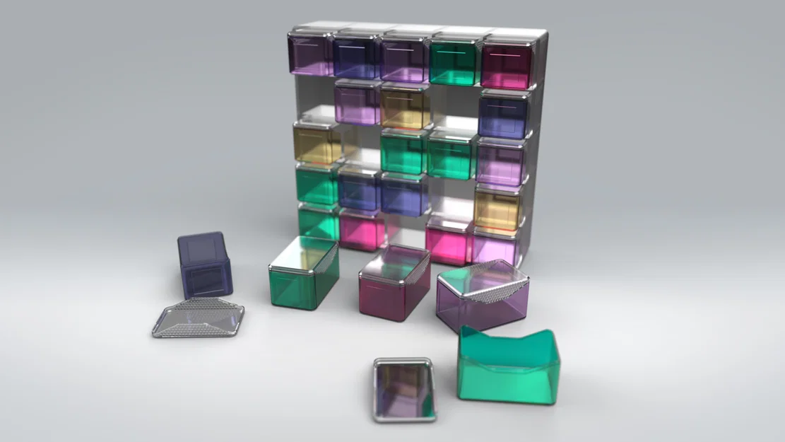 Organizer/Storage Box - Solution – Hộp sắp xếp/lưu trữ - Image 6