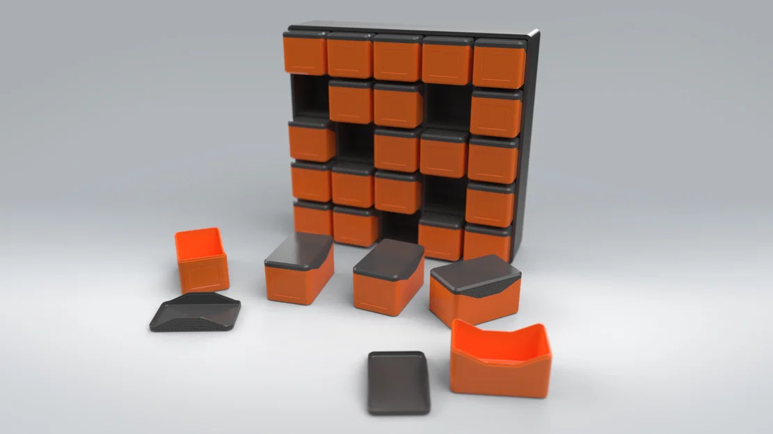 Organizer/Storage Box - Solution – Hộp sắp xếp/lưu trữ - Image 7