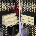 HSW drawer (ngăn kéo cho Honeycomb Storage Wall) - Thumbnail 1