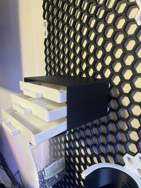 HSW drawer (ngăn kéo cho Honeycomb Storage Wall) - Image 3