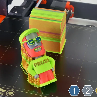 Nhân vật Little Josef Prusa - Multi Material