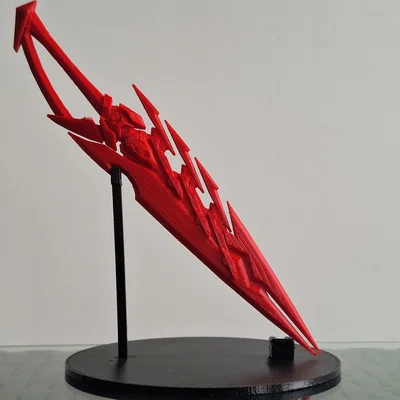 Mô hình in 3D kiếm Aegis Sword của Pyra - Xenoblade Chronicles 2