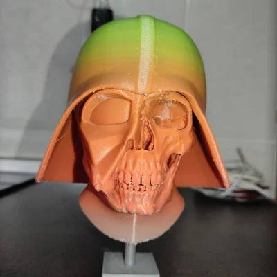 Hộp sọ Darth Vader kèm đế