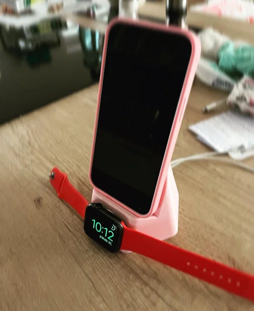 Đế sạc để bàn 2 trong 1 cho iPhone và Apple Watch tiện lợi - Image 1