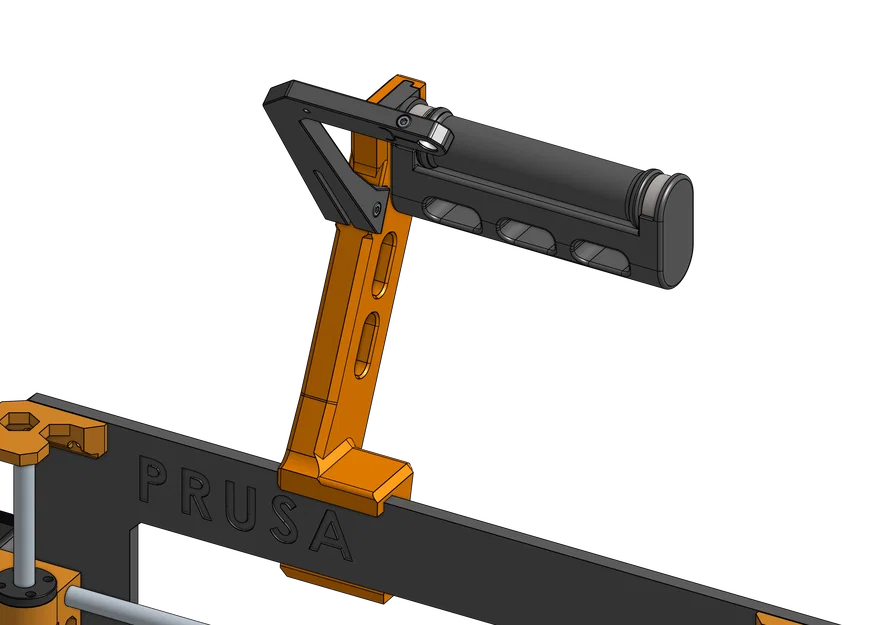 Thanh đỡ Filler Spool Holder cho Prusa MK3, MK3S, MK3S+, MK4 tương thích với Filament Guide - Image 2