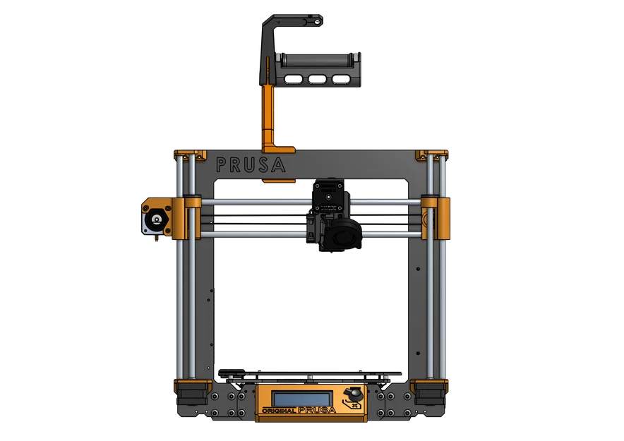 Thanh đỡ Filler Spool Holder cho Prusa MK3, MK3S, MK3S+, MK4 tương thích với Filament Guide - Image 5