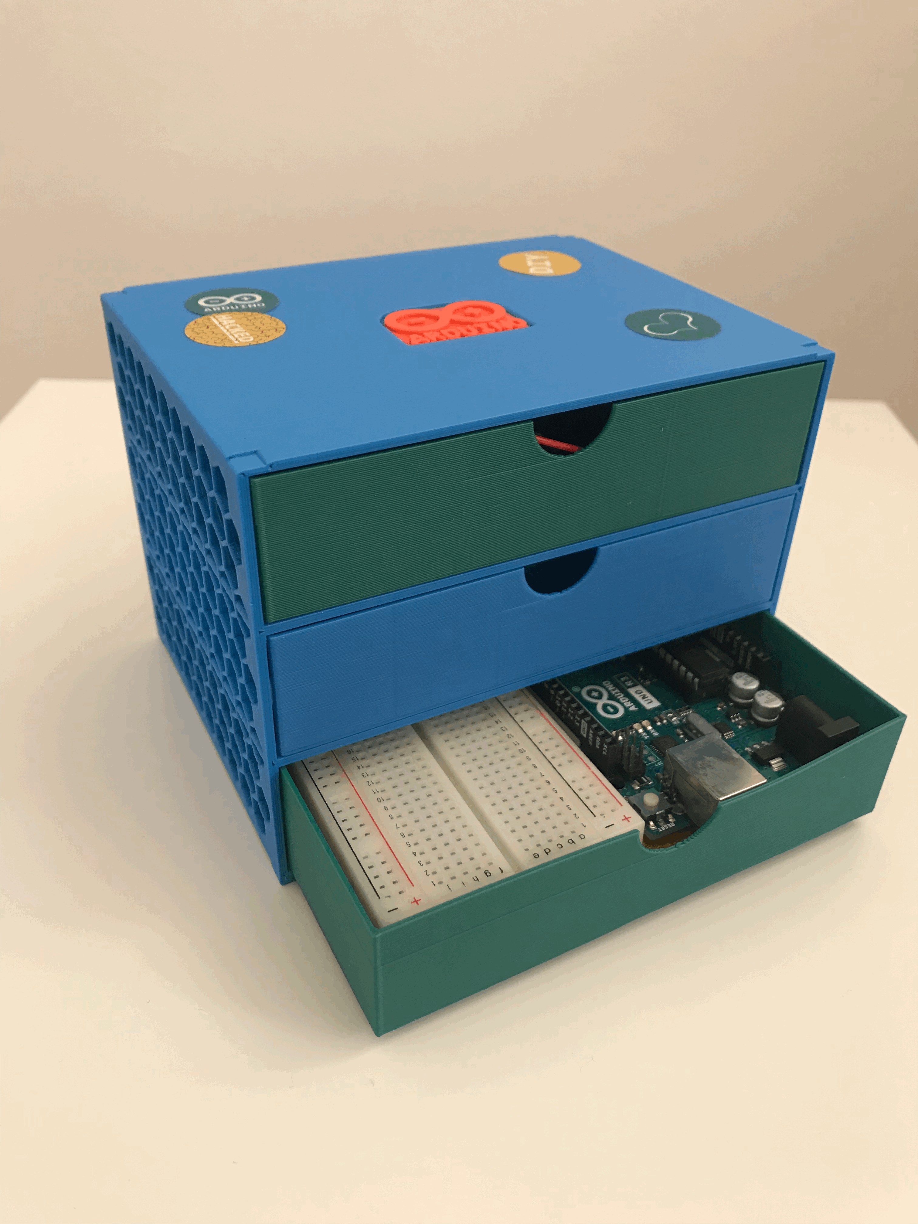 Hộp đựng linh kiện Arduino Stackable Drawer in 3D đa năng - Image 2