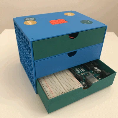 Hộp đựng linh kiện Arduino Stackable Drawer in 3D đa năng