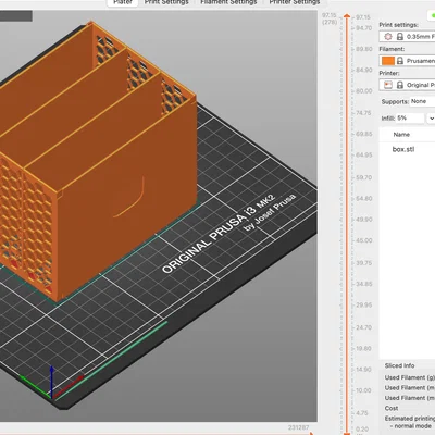 Hộp đựng linh kiện Arduino Stackable Drawer in 3D đa năng