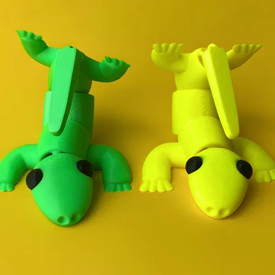Thằn Lằn Articulated (Flexi) Dễ Thương - Đồ Chơi Animal Toy In-Place