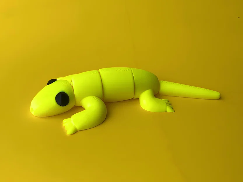 Thằn Lằn Articulated (Flexi) Dễ Thương - Đồ Chơi Animal Toy In-Place - Image 3