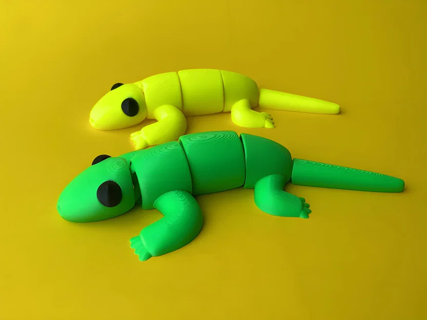 Thằn Lằn Articulated (Flexi) Dễ Thương - Đồ Chơi Animal Toy In-Place - Image 4