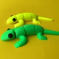 Thằn Lằn Articulated (Flexi) Dễ Thương - Đồ Chơi Animal Toy In-Place - Thumbnail 4