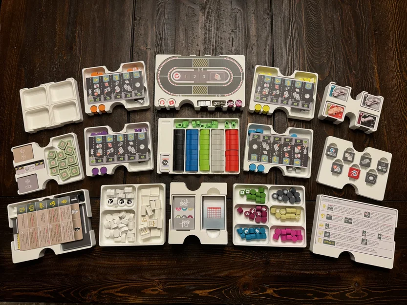 Insert / Organizer Kanban EV (kèm Speedcharger & xe kim loại) - Image 1
