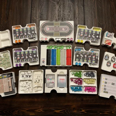 Insert / Organizer Kanban EV (kèm Speedcharger & xe kim loại)