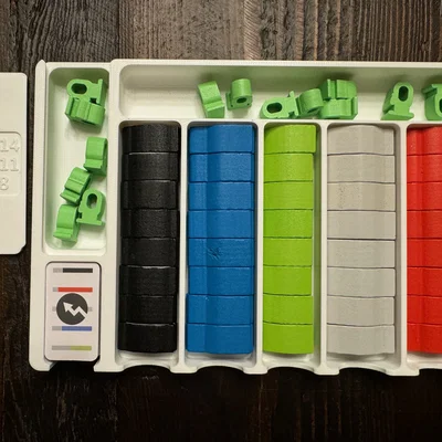 Insert / Organizer Kanban EV (kèm Speedcharger & xe kim loại)