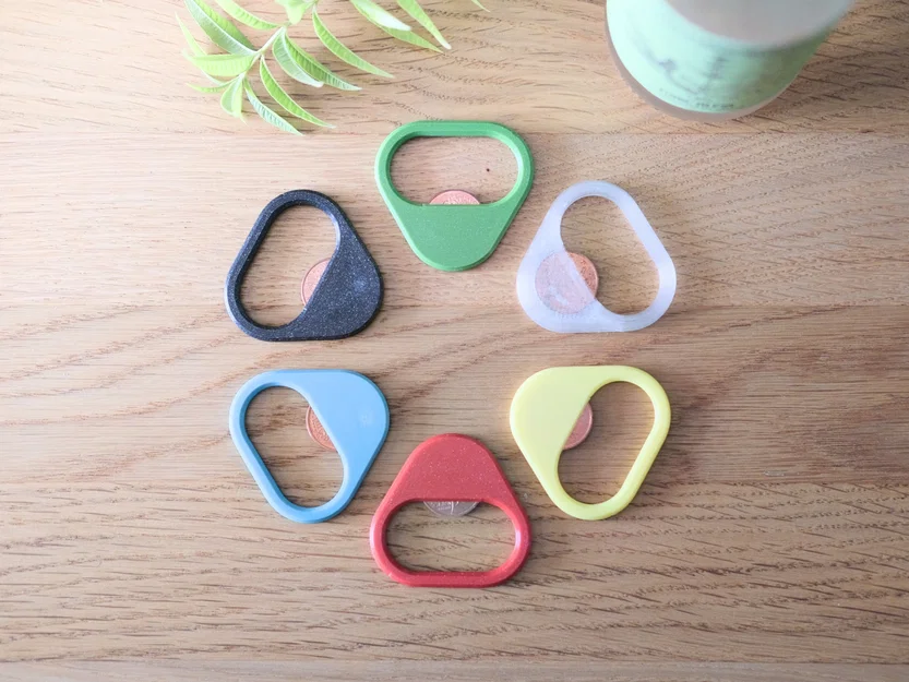 Đồ khui nắp chai mỏng, hiện đại, siêu chắc dùng kèm đồng xu - Image 1