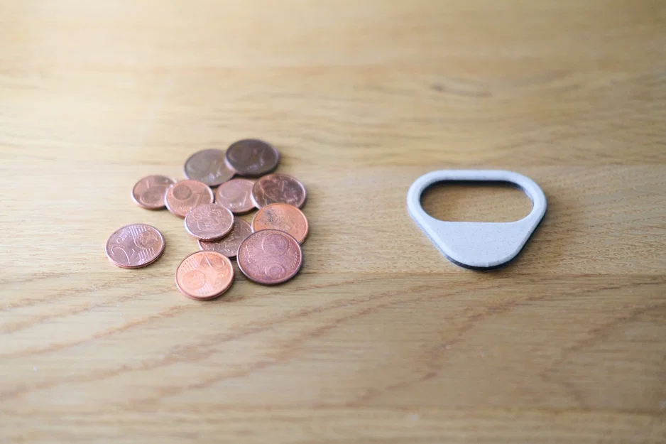 Đồ khui nắp chai mỏng, hiện đại, siêu chắc dùng kèm đồng xu - Image 5