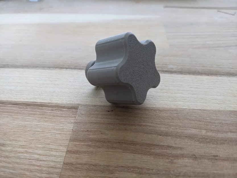 Bộ núm vặn hình sao Metric Star Knobs (M6, M8, M10) in 3D - Image 2