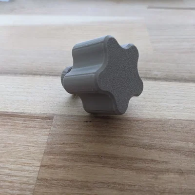 Bộ núm vặn hình sao Metric Star Knobs (M6, M8, M10) in 3D