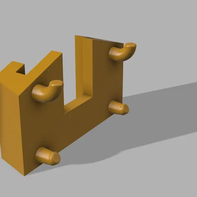 Giá treo pin DeWalt 20v chắc chắn cho bảng Pegboard