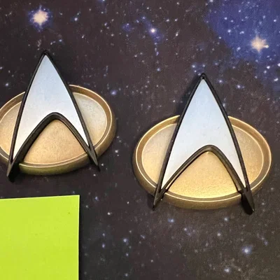 Huy hiệu liên lạc Star Trek: The Next Generation (gắn nam châm)