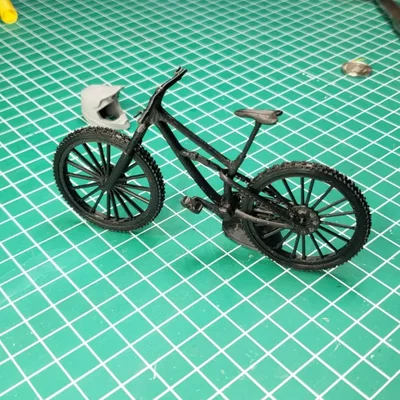 Mô hình 3D Mountain Bike (Xe đạp leo núi) – tối ưu profile .12 mm Carbon X1