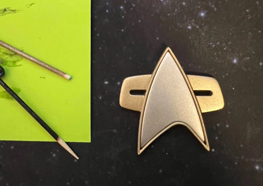 Huy hiệu liên lạc Deep Space 9/Voyager (nam châm) - Image 1